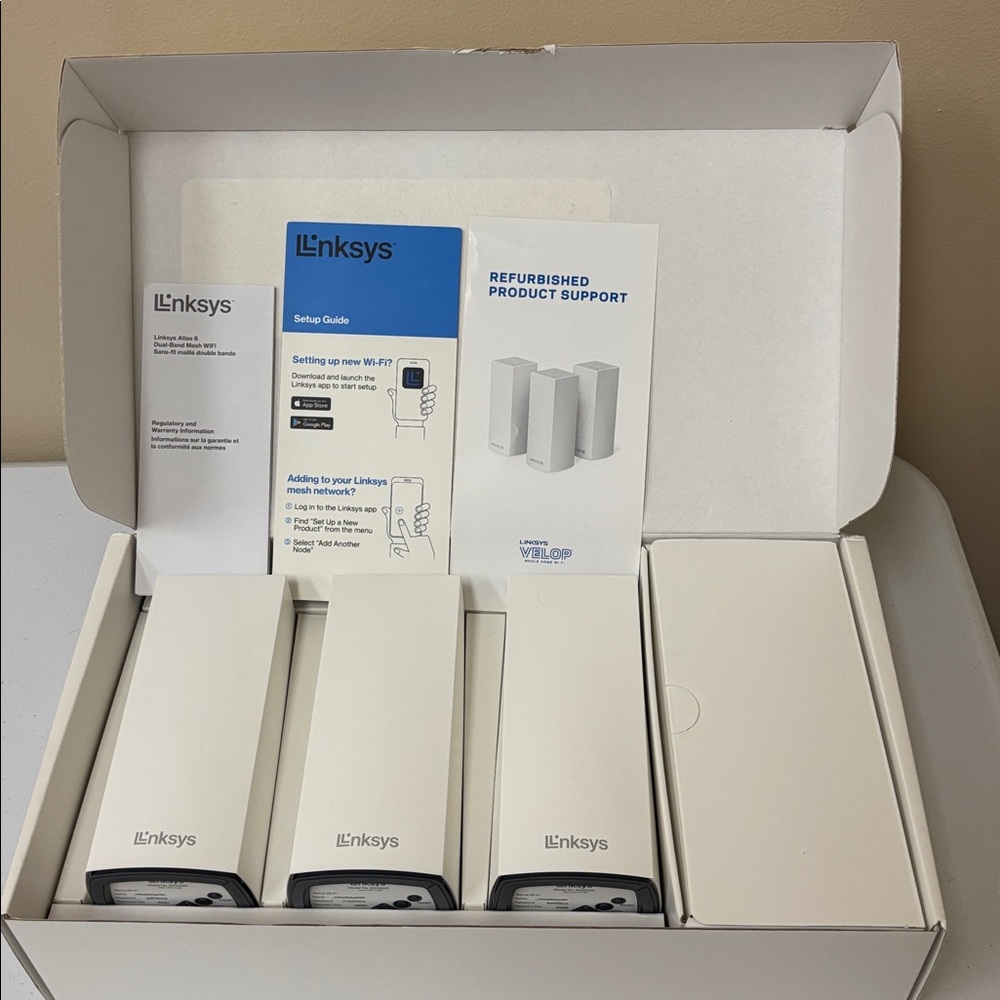 Linksys Velop Mesh System in White